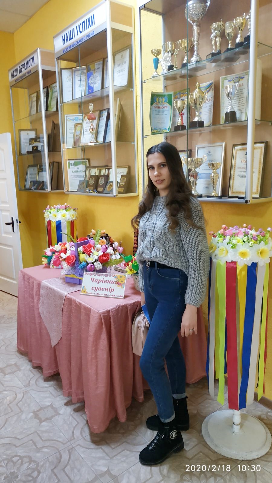 Вітаємо переможницю!
